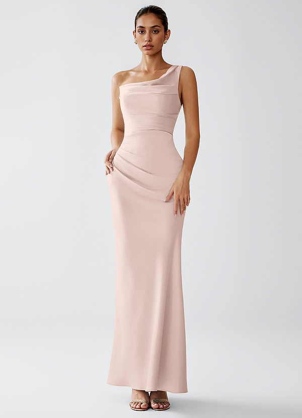 Robe Maxi Rose Rougissant Kira image1