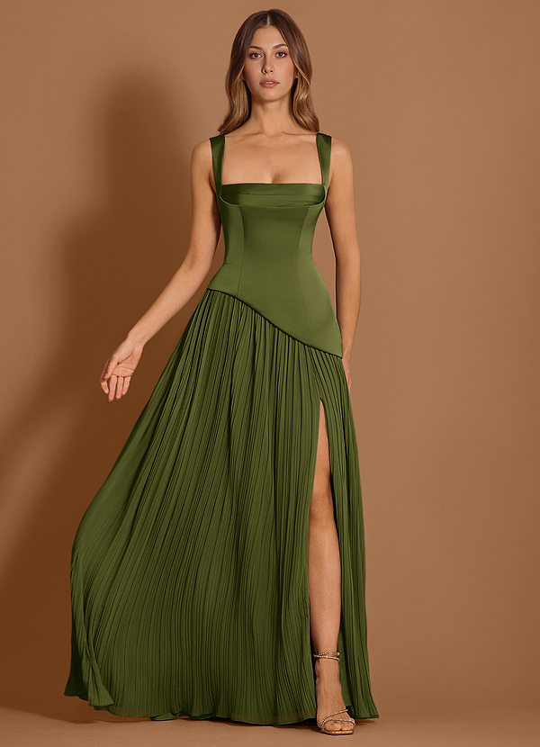 Stephanie Olive Maxi Dress image1