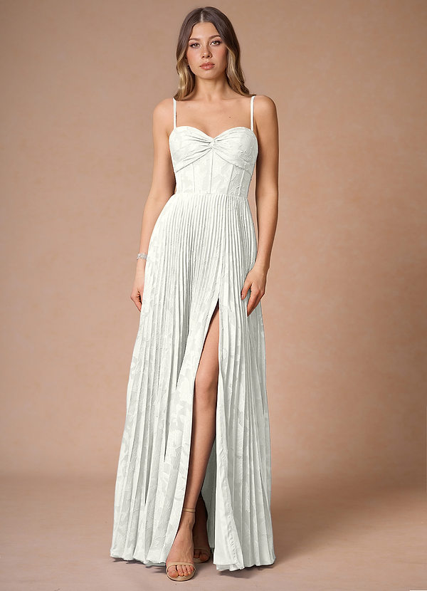 Vestido Blanco Largo Akiko image1