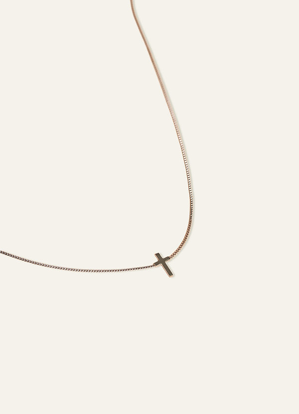 front Enkelt korshalsband