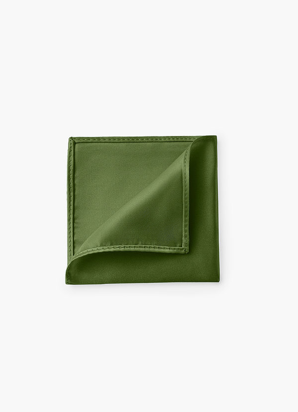 front Pochette de costume en satin extensible pour garçon