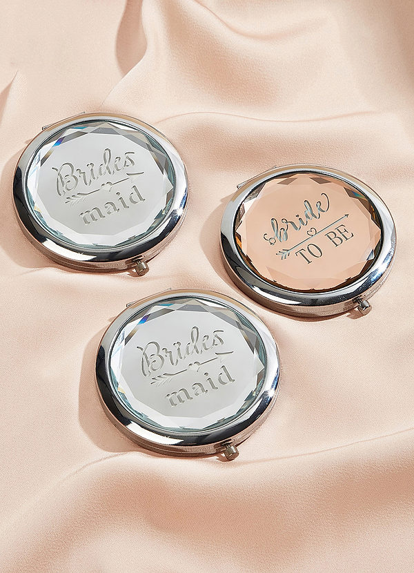 front Three-Piece Bachelorette Party Wedding Makeup Mirror