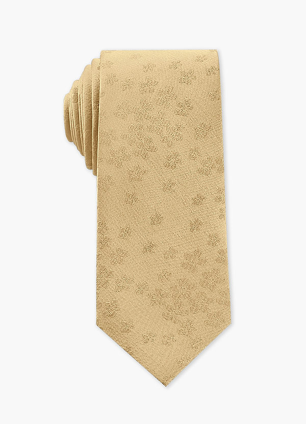 front Jacquard Skinny Tie