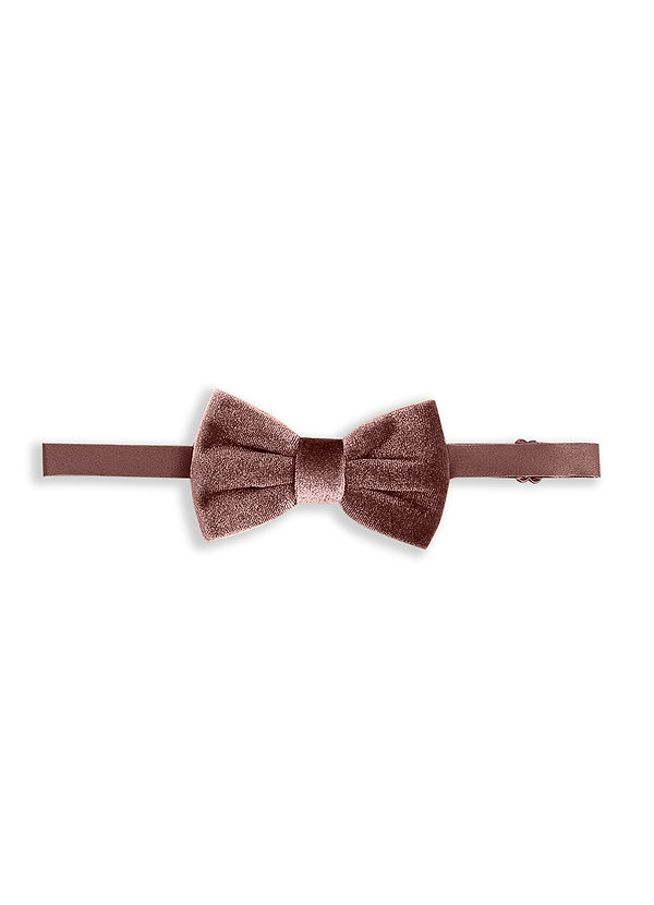front Boy's Adjustable Velvet Pre-Tied Bow Tie
