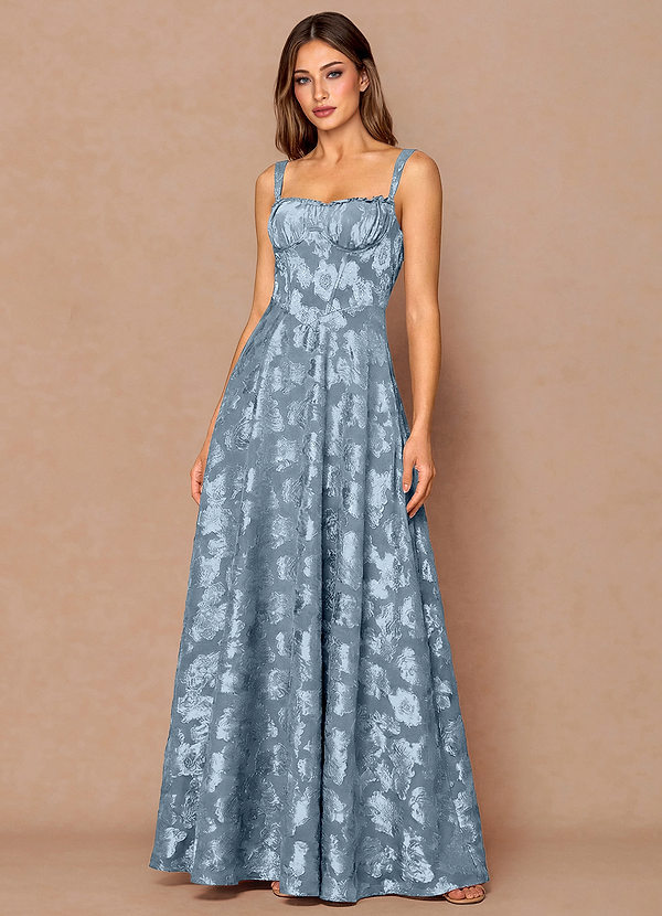 Sylvie Dusty Blue Maxi Dress image1