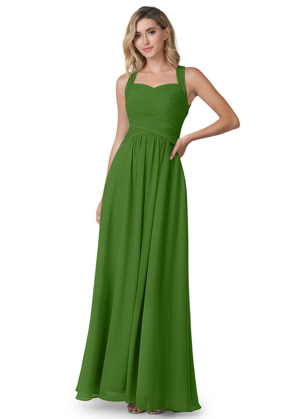 army green bridesmaid dresses