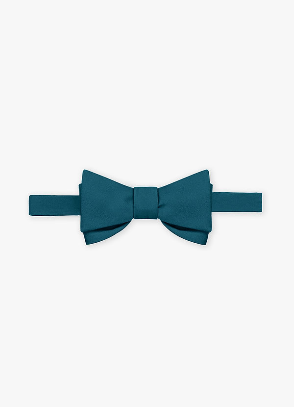 front Stretch Satin Bow Tie