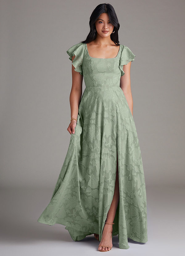 Maxi jurk Bondi Pistache image1