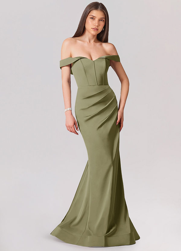 Everly Pistachio Maxi Dress image1