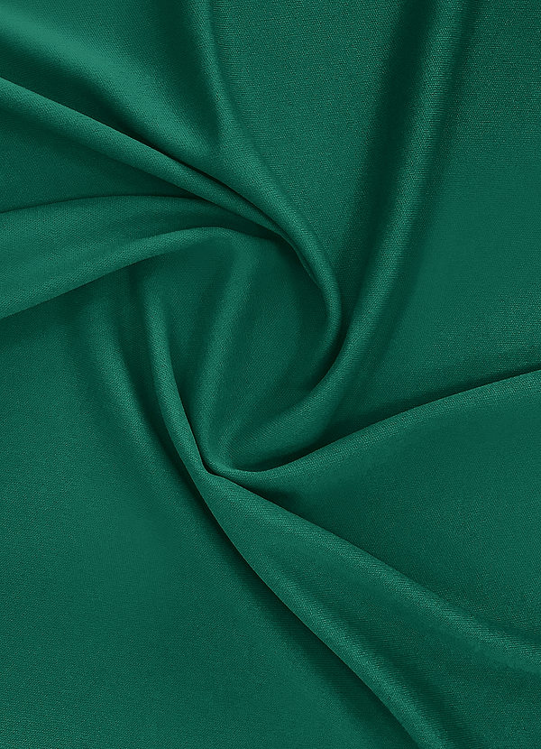 front Azazie Emerald Stretch Lining Fabric By the Yard