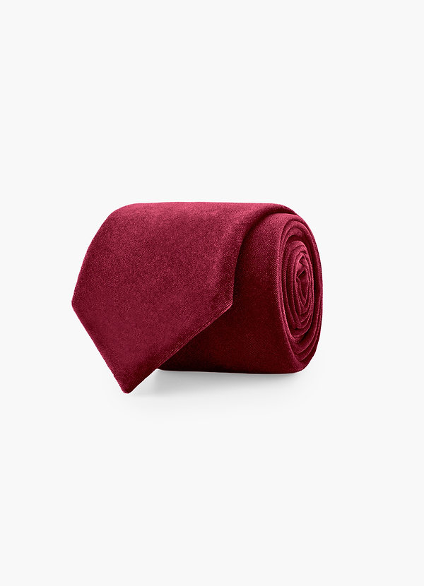front Velvet Modern Tie