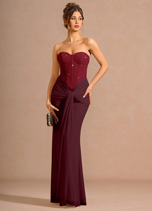 Dovelle Wine Maxi Dress image1