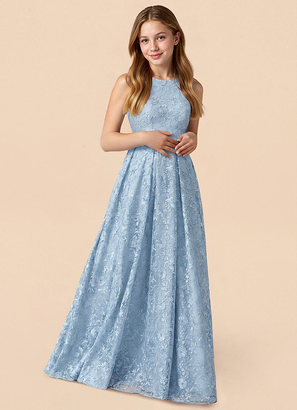 front Azazie Lottie Junior Formal Dress