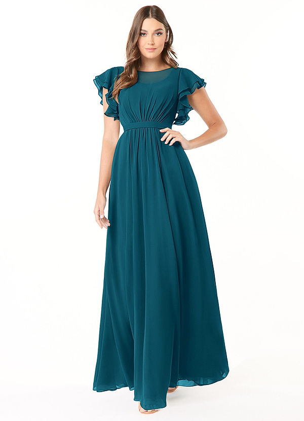Azazie Daphne Modest Bridesmaid Dresses  image1