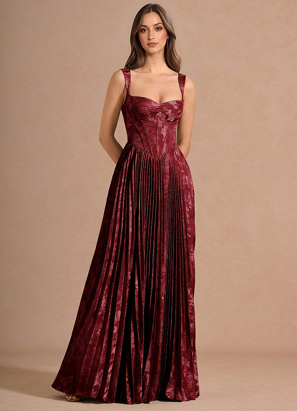 Vestido Vino Largo Javelin image1