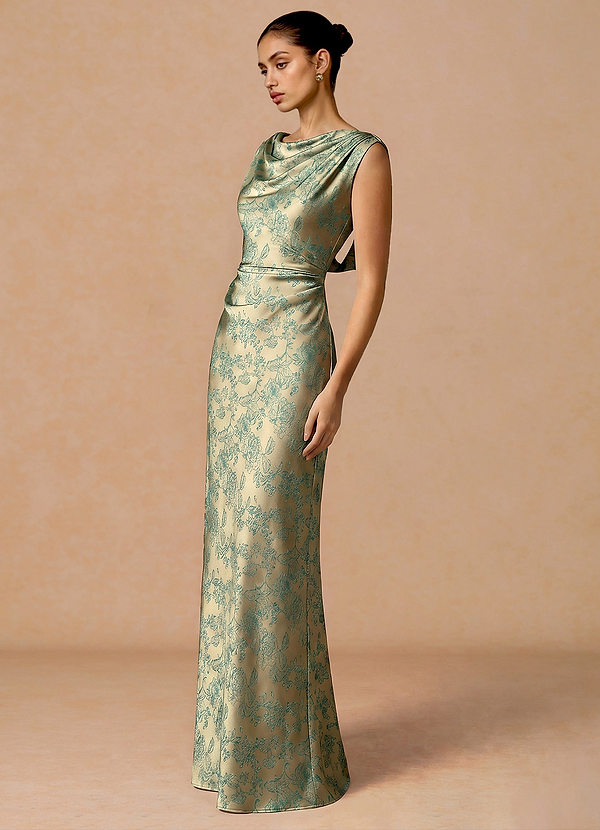 Juliska Platinum Teal Maxi Dress image1