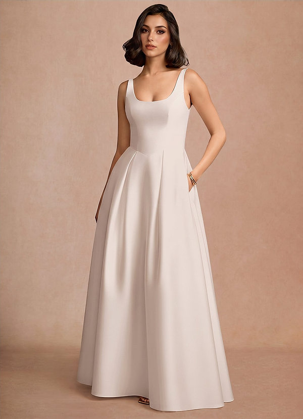 Olivia Cream Maxi Dress image1