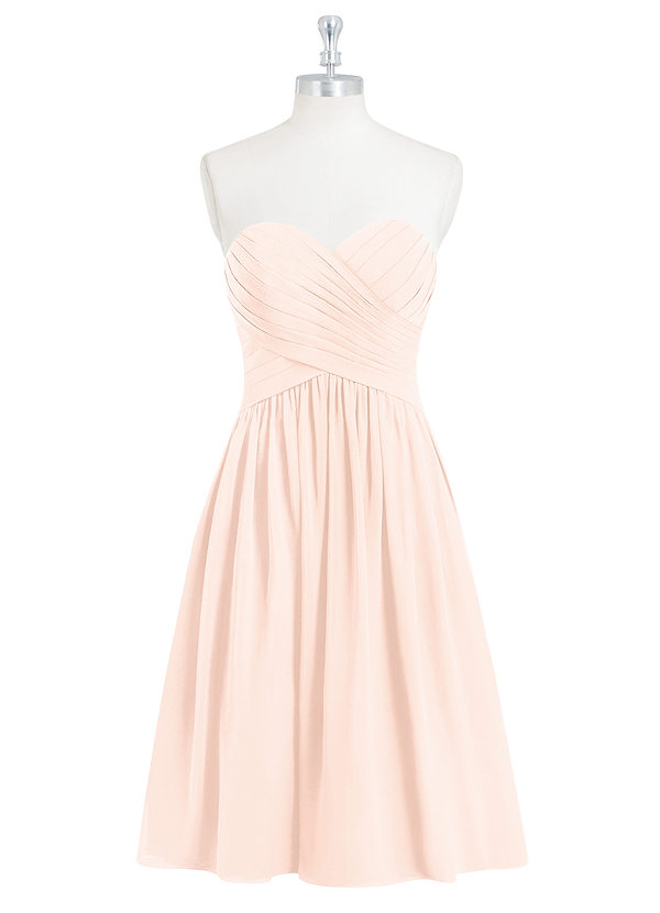 azazie pearl pink