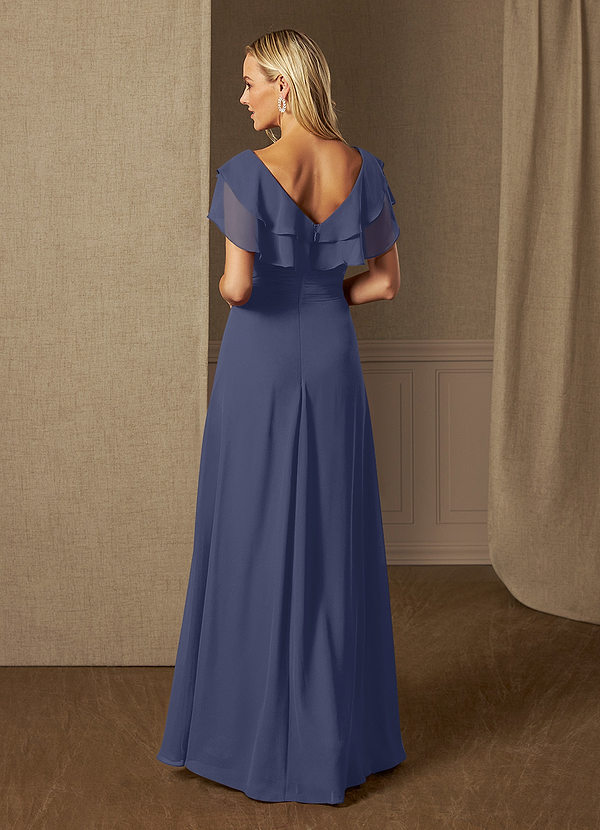 back Azazie Snapdragon Mother of the Bride Dress