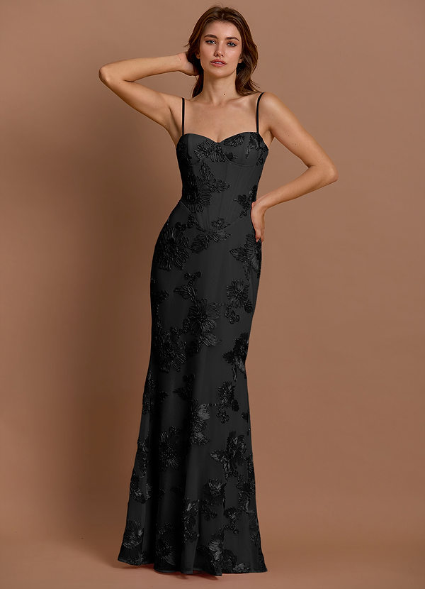 Anika Black Maxi Dress image1