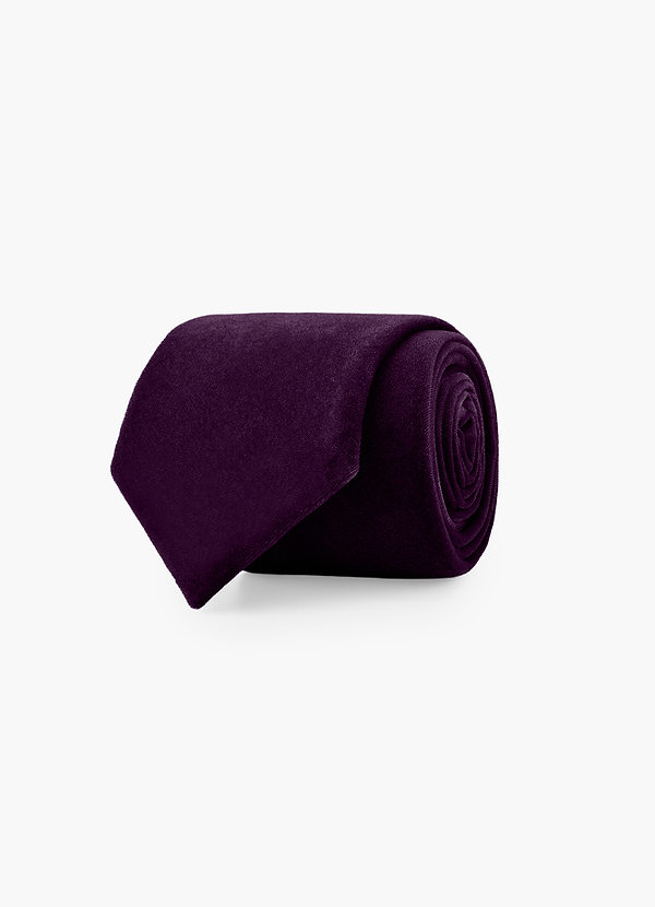 front Velvet Modern Tie