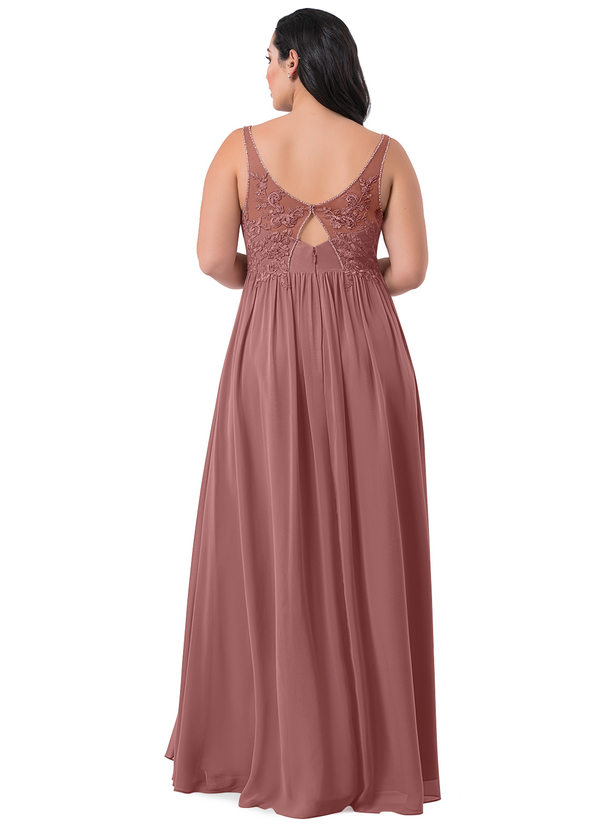 azazie desert rose swatch