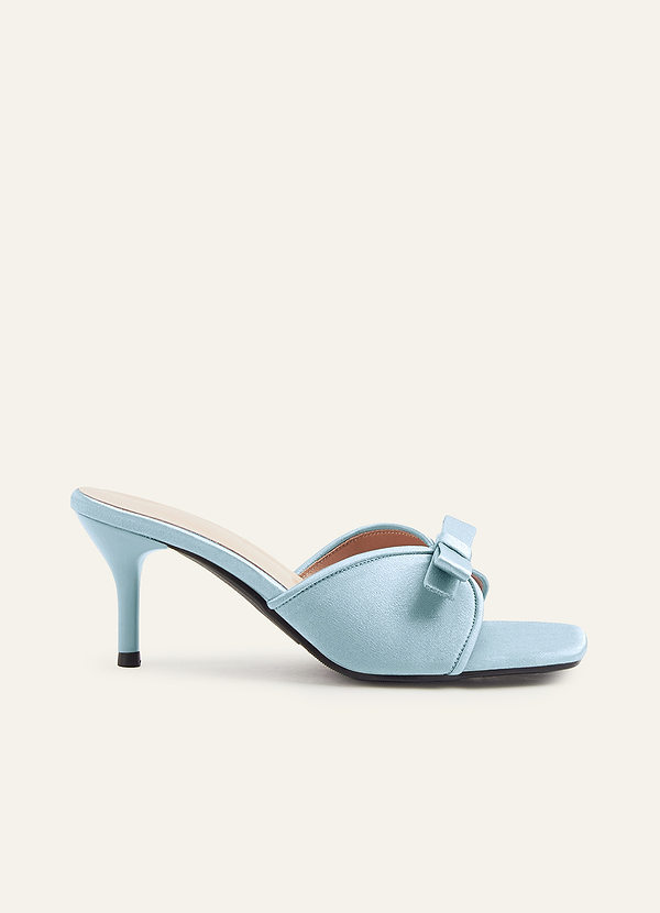 Caseta Perro Zapatillas De Tacón Gatito De Raso Para Boda - Detalle Flor Y Lentejuelas, Taco Bajo Zapatillas Tacón Gatito