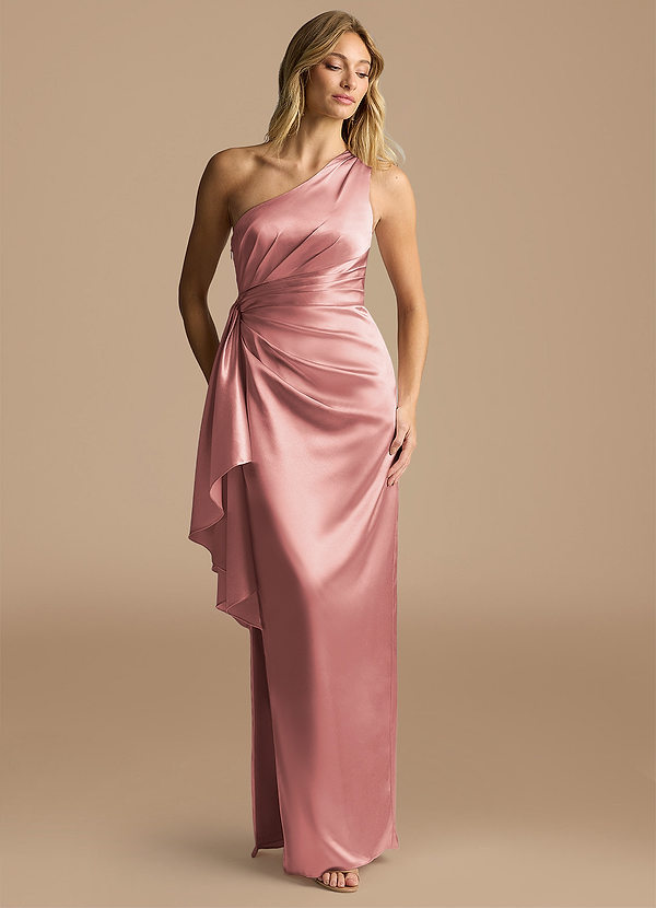 Azazie Saira Dusty Rose Bridesmaid Dresses Azazie
