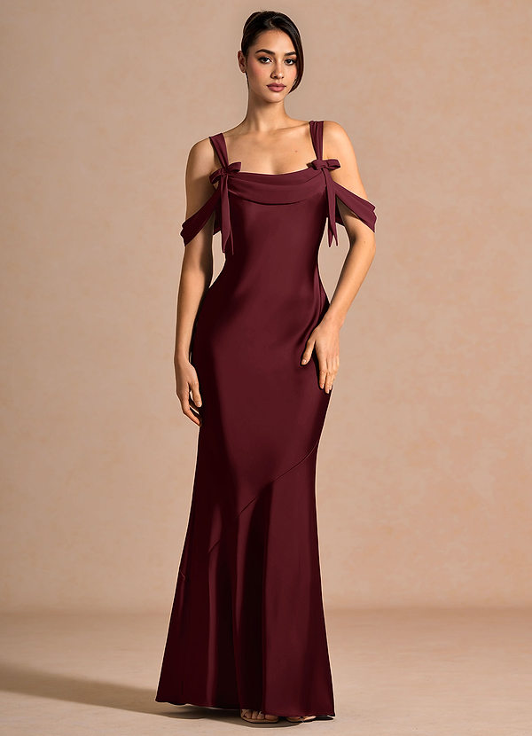 Ariane Wine Maxi Dress image1