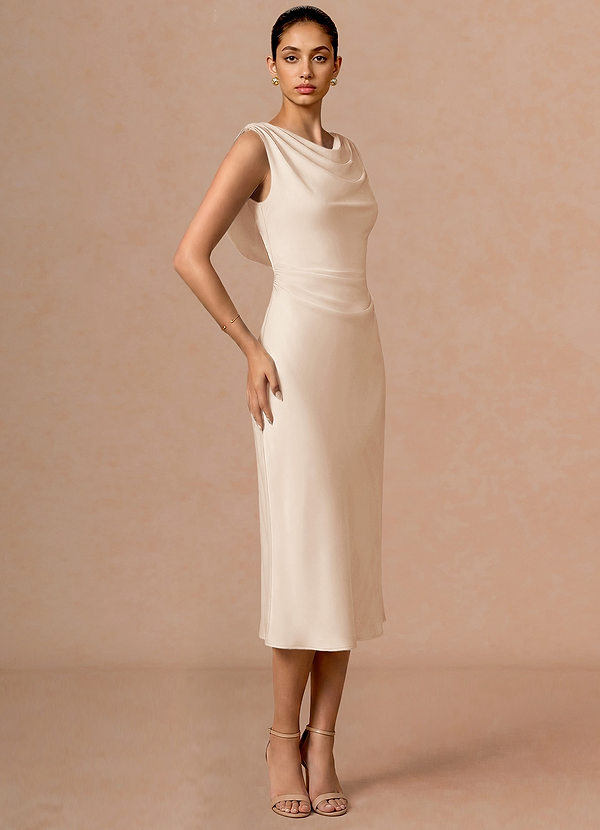 Robe Midi Crème Evarine image1