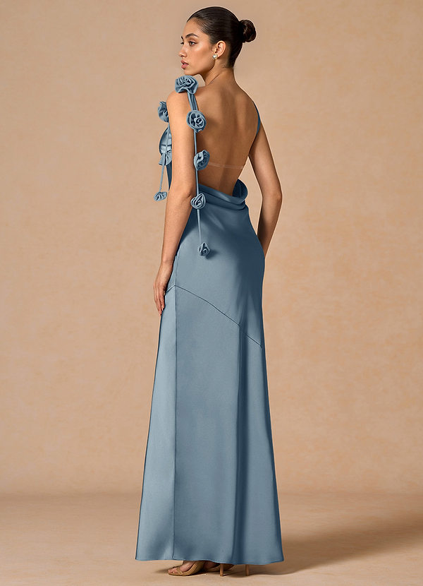 suknia Niebieski Pudrowy Maxi Athelstan image1