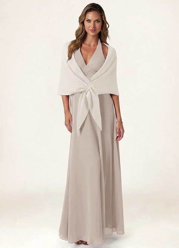 front Azazie Pashmina Wrap