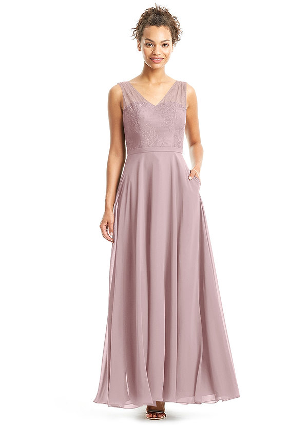  Azazie  Eileen Bridesmaid  Dress  Vintage  Mauve  Azazie 