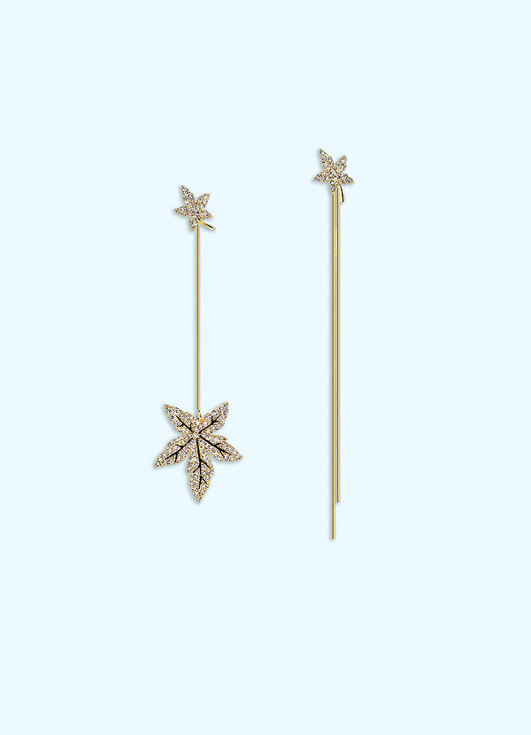 front Golden Splendor Earrings
