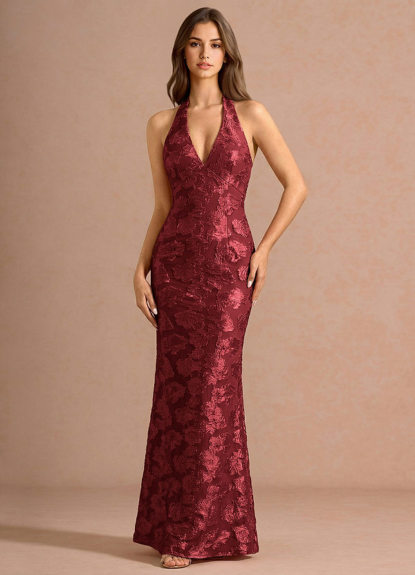 Valerie Wine Maxi Dress image1