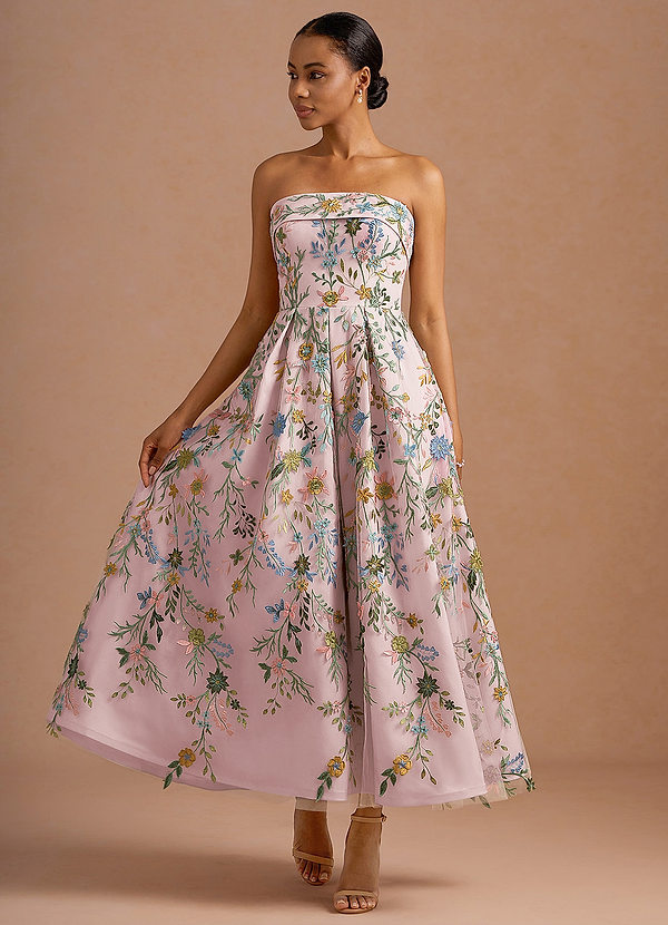 Evangeline Candy Pink Maxi Dress image1