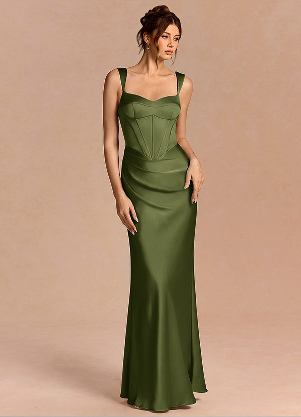 Mela Olive Maxi Dress image1