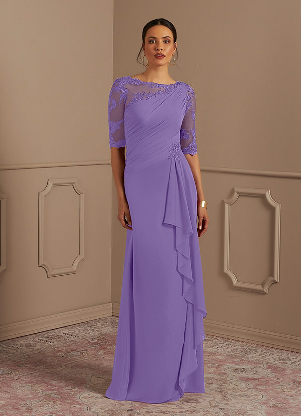 front Azazie Dionysus Mother of the Bride Dress