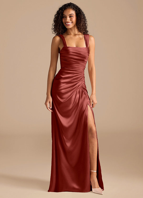 Robe Longue Terracotta Jesaphine image1