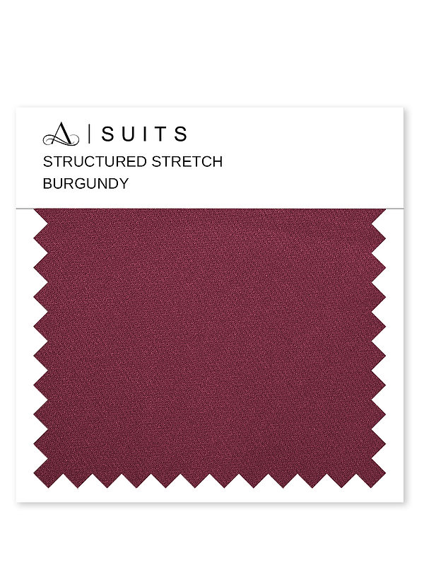 front Azazie Bourgondië Staal voor gestructureerde stretchpakken