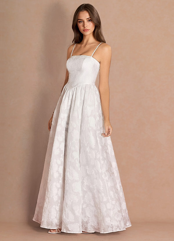 Nora White Maxi Dress image1