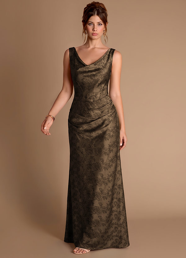 Kleid Nerine Kaffeebraun image1