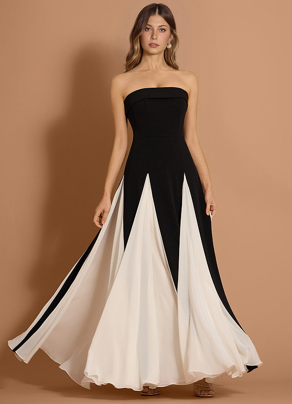Jaliyah Black Maxi Dress image1