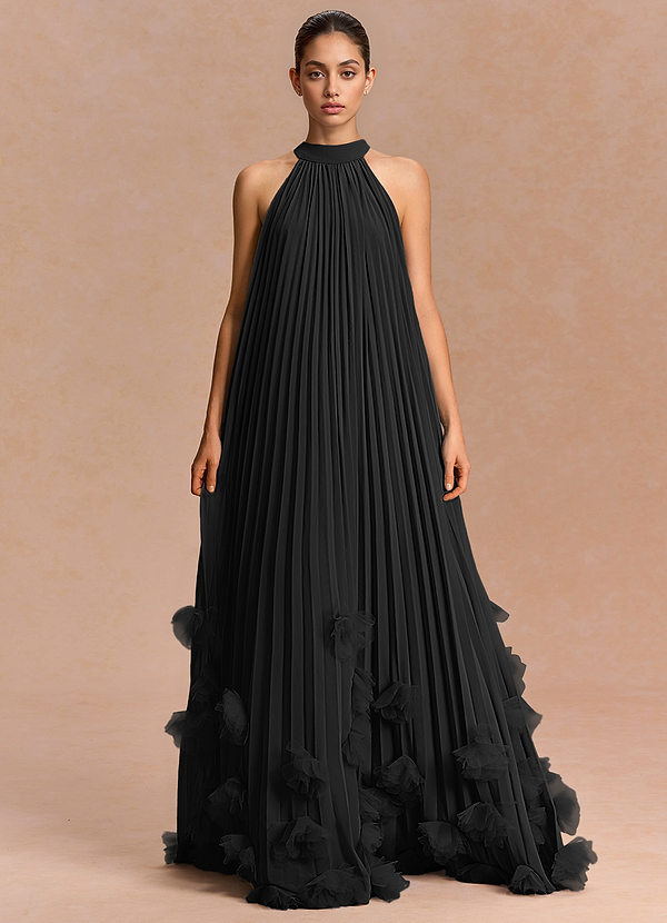 Lucette Black Maxi Dress image1