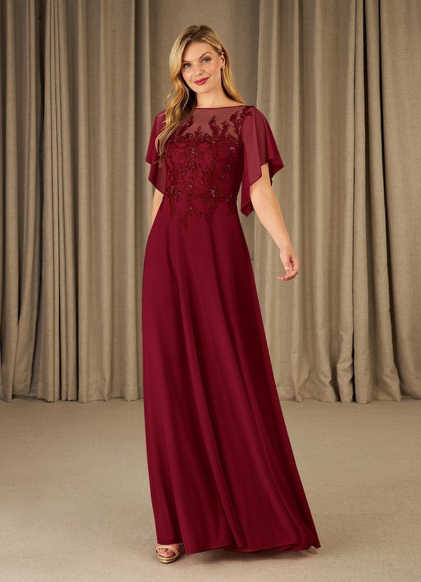Burgundy Azazie Cavell Mother of the Bride Dress Mother of the Bride ...