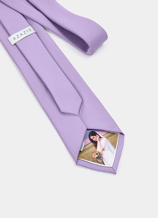 front Matte Satin Custom Photo Tie – Personalized Necktie