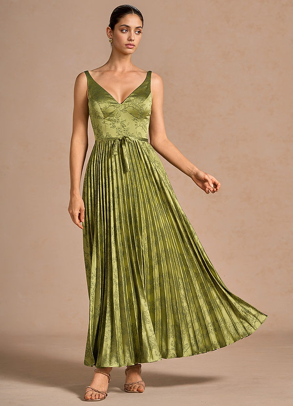 Hedda Moss Navy Maxi Dress image1