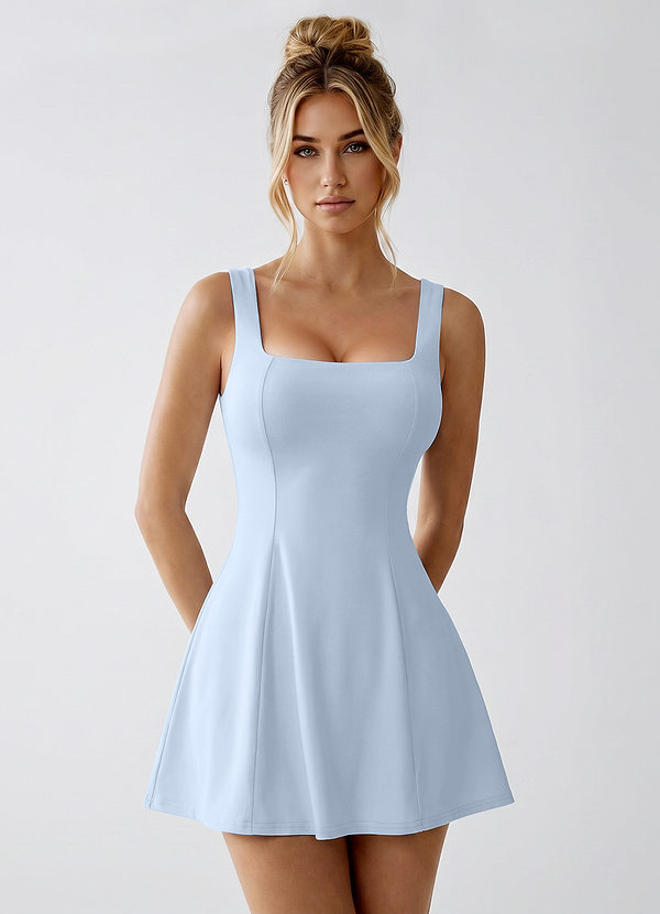 Robe Mini Bleu Ciel Romy image1