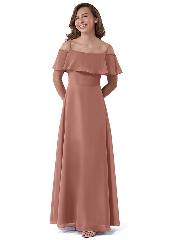 Cèdre Rose Azazie Maggie Robes de demoiselle d'honneur junior Azazie