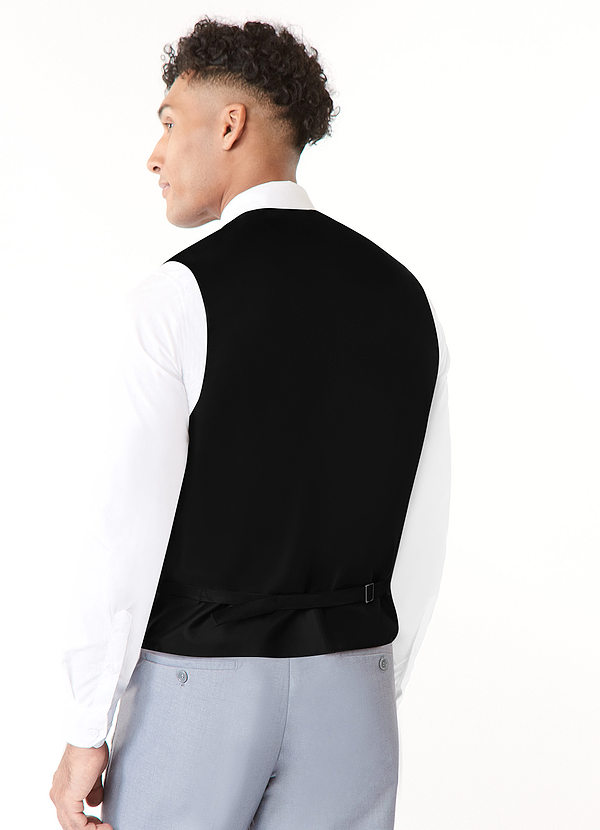 back Gentlemen's Collection Matte Satin Vest